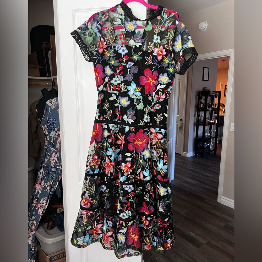 Floral Anthropologie dress NWT